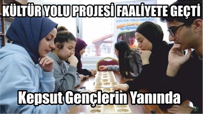 Kepsut Gençlerin Yanında