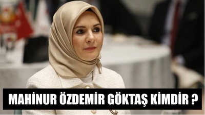 Mahinur Özdemir Göktaş Kimdir ?