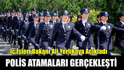 Polis Atamaları Gerçekleşti