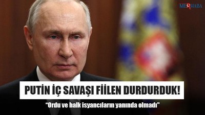 Putin İç Savaşı Fiilen Durdurduk