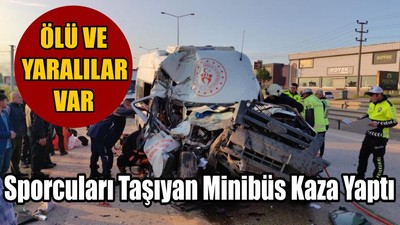 Minibüs Kaza Yaptı