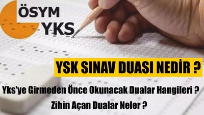 YSK Sınav Duası Nedir ?