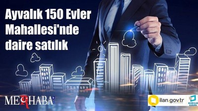 Ayvalık 150 Evler Mahallesi'nde daire satılık