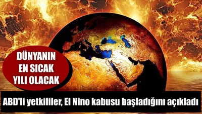 Dünyanın En Sıcak Yılı Olacak