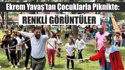 Ekrem Yavaş’tan Çocuklarla Piknikte: Renkli Görüntüler