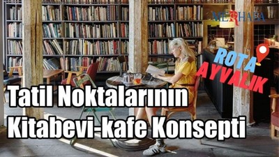 Tatil Noktalarının Kitabevi-kafe Konsepti