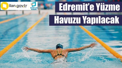 Edremit’e Yüzme Havuzu Yapılacak