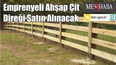 Emprenyeli Ahşap Çit Direği Satın Alınacak