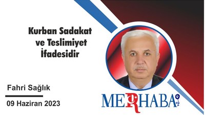 Kurban Sadakat ve Teslimiyet İfadesidir