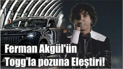 Manga Grubu Solistinin Togg’la pozuna Eleştiri!
