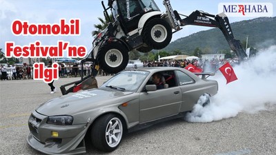 Kemer Otomobil Festivali'ne İlgi