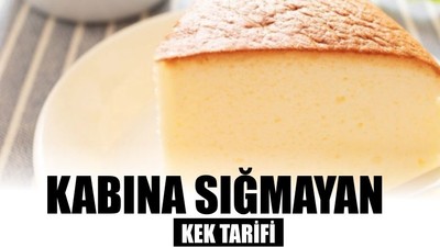 Kabına Sığmayan Kek Tarifi