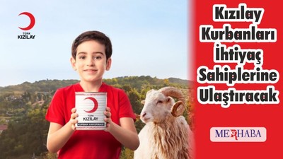 Kızılay Kurbanları İhtiyacı olanlara ulaştıracak