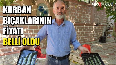 Kurban Bıçaklarının Fiyatı Belli oldu