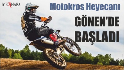 Motokros Heyecanı Gönen’de Başladı