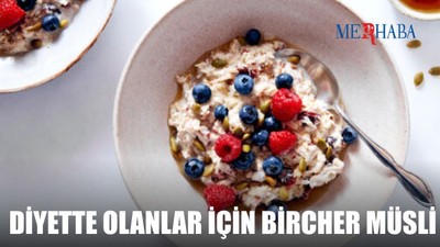 Diyette Olanlara Bircher Müsli