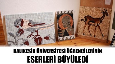 BAÜN Öğrencilerinin Eserleri Büyüledi