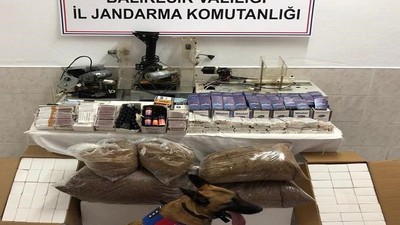 Balıkesir Jandarmasından Kaçak Tütün Operasyonu