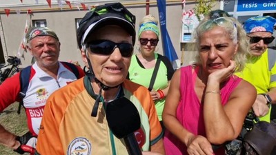 Balıkesirli 63 Yaşındaki Kaynak Doğa İçin Pedal Çevirdi
