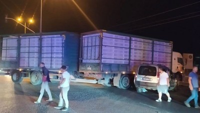 Bandırma'da Ticari Araç Dehşeti