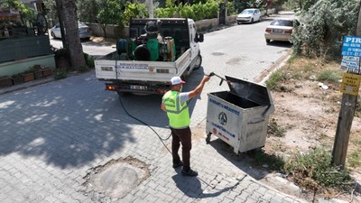 Burhaniye'de Yaz Koruyucuları Devreye Girdi