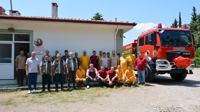 En Sıcak Günde Ormancılar Yeşil Vatan'da Teyakkuzda