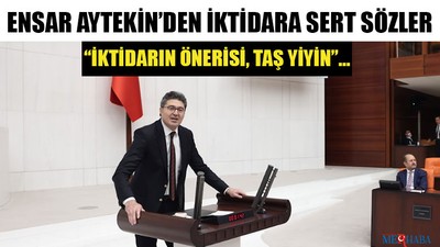 Ensar Aytekin’den İktidara Sert Sözler