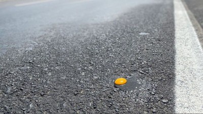 Erdek'te Asfaltta Yumurta Pişirdiler