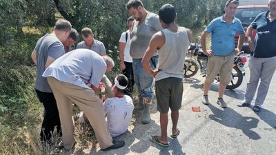 Erdek'te Korkutan Kaza