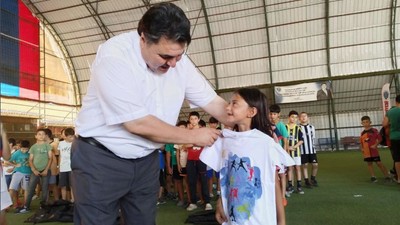 Havran Belediyesi Sporcunun Yanında