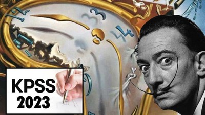 KPSS'de Çıktı: Eriyen Saatler Kimin Sanat Eseridir?