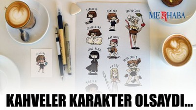 Kahveler Karakter Olsaydı Nasıl Gözükürdü?