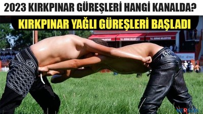 Kırkpınar Yağlı Güreşleri Başladı