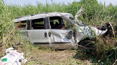 Köpeğe Çarpmak İstemedi Aracı Hurdaya Döndü