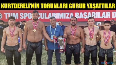 Kurtdereli'nin Torunları Gurur Yaşattılar