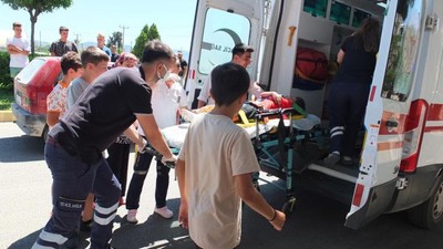 Motosikletli Kurye Çocuğa Çarptı