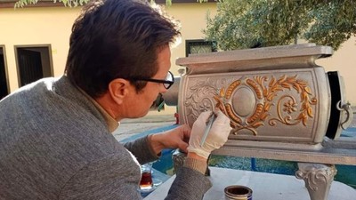 Osmanlı'dan Kalan Çini Soba Edremit'te Restore Ediliyor