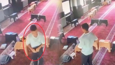 Pantolonunun İçine Koyduğu Laptopu Alıp Kaçtı