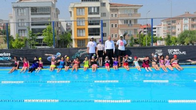 Portatif Havuzlara Çocuklardan Büyük İlgi