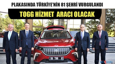 TOGG Hizmet Aracı Olacak