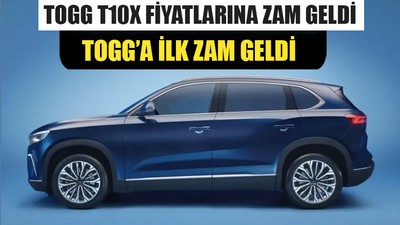 TOGG’a İlk Zam Geldi