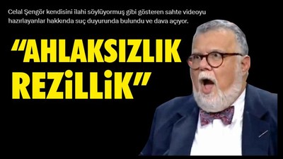 Yapay Zeka İle İlahi Söyletilen Celal Şengör Sert Bir Açıklama Yaptı!