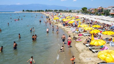 Yaz Sıcaklarının Çözümü Balıkesir Sahilleri Oldu
