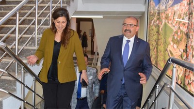Akyürek, Vali Ustaoğlu’nu Karşılama Törenine Katıldı