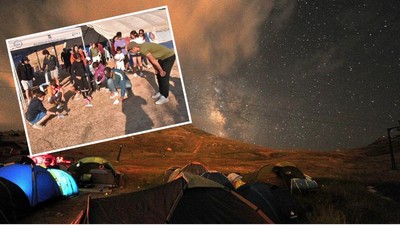 Balıkesir'de "2'inci Sındırgı Gökyüzü Gözlem Şenliği" Başladı
