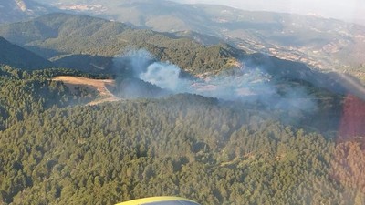 Balıkesir’de Orman Yangını Kontrol Altına Alındı