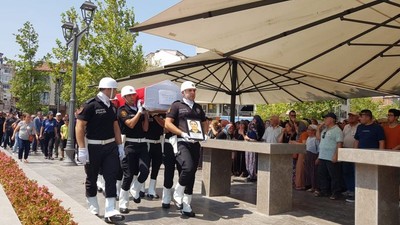 Balıkesirli Genç Polis Son Yolculuğuna Uğurlandı