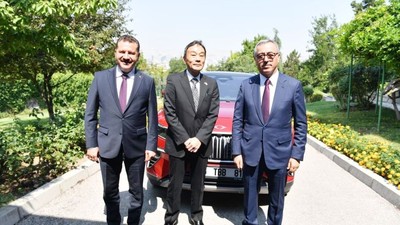 Başkan Yılmaz TOGG'u Japonlara Tanıttı