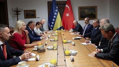 Cumhurbaşkanı Erdoğan Bosna Hersek Heyetini Kabul Etti