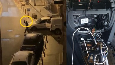 Hırsızların Pişkinliği Şaşırttı: Bay Bay Yaparak Kaçtılar